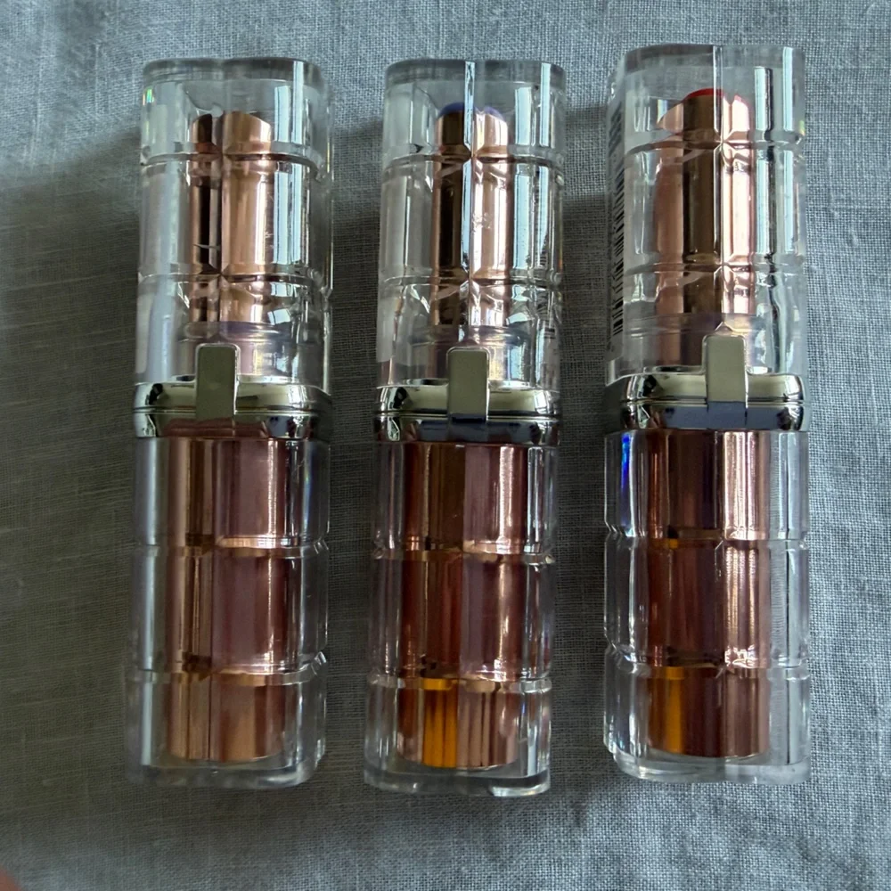 Brand New L'Oreal Colour Riche Plump & Shine Lipsticks Set of 3